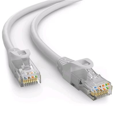 Kabel C-TECH patchcord Cat6e, UTP, šedý, 25m, CB-PP6-25
