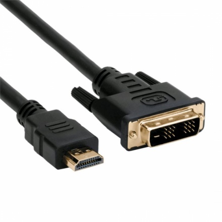 Kabel C-TECH HDMI-DVI, M/M, 1,8m, CB-HDMI-DVI-18