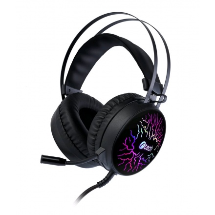 Herní sluchátka C-TECH Astro (GHS-16), casual gaming, LED, 7 barev podsvícení, GHS-16