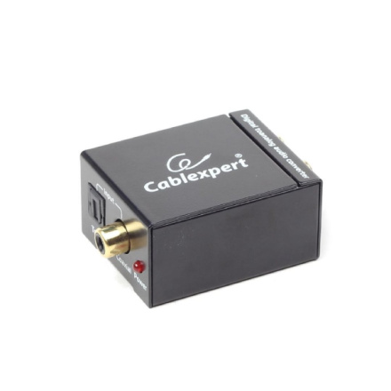 GEMBIRD Datový extender digital na analog audio konvertor, SPDIF/RCA, DSC-OPT-RCA-001