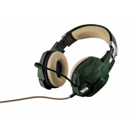 TRUST GXT 322C Carus Gaming Headset - jungle camo, 20865