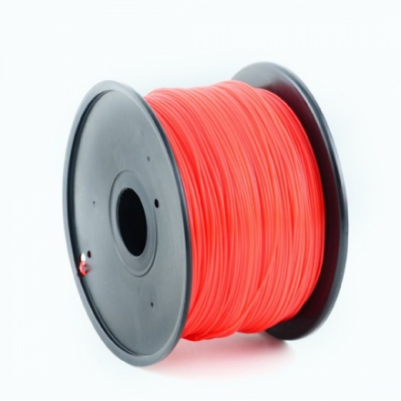 GEMBIRD Struna pro 3D tisk, PLA, 1,75mm, 1kg, 330m, červená, 3DP-PLA1.75-01-R