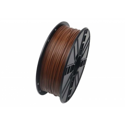 GEMBIRD Struna pro 3D tisk, PLA, 1,75mm, 1kg,brown, 3DP-PLA1.75-01-BR