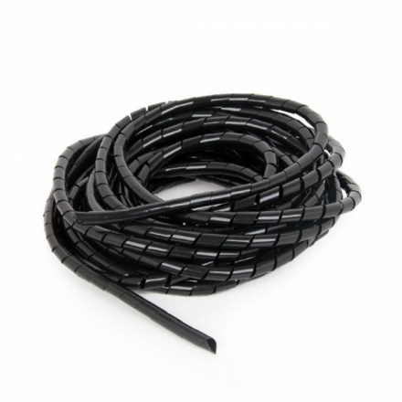 GEMBIRD Organizér kabelů, 10 m, black, CM-WR1210-01