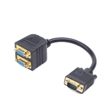 GEMBIRD VGA splitter VGA(M)-> 2xVGA(F) 20cm, CC-VGAX2-20CM