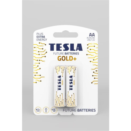 TESLA - baterie AA GOLD+, 2ks, LR06, 12060220