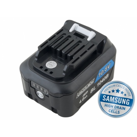 Baterie AVACOM MAKITA BL 1040B Li-Ion 10,8V 4000mAh, články SAMSUNG s LED indikací, ATMA-L10B2-20Q - neoriginální