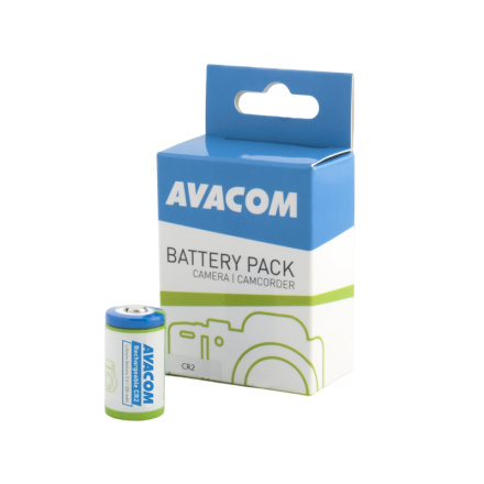 Nabíjecí fotobaterie Avacom CR2 3V 200mAh 0.6Wh, DICR-RCR2-200