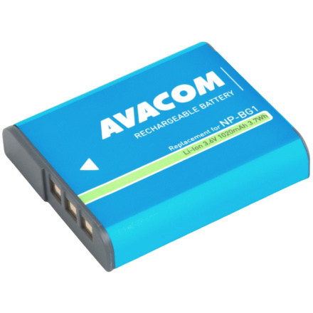 Baterie AVACOM pro Sony NP-BG1N,  NP-FG1 Li-Ion 3.6V 1020mAh 3.7Wh, DISO-BG1-B1020