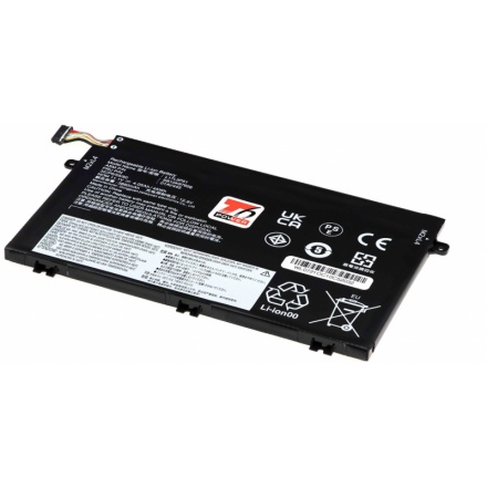 Baterie T6 Power Lenovo ThinkPad E480, E490, E580, E590, E14, E15, 4050mAh, 45Wh, 3cell, Li-pol, NBIB0159 - neoriginální