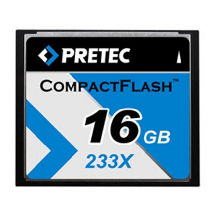PRETEC CompactFlash 16GB 233x BULK, PCCF16GBBULK
