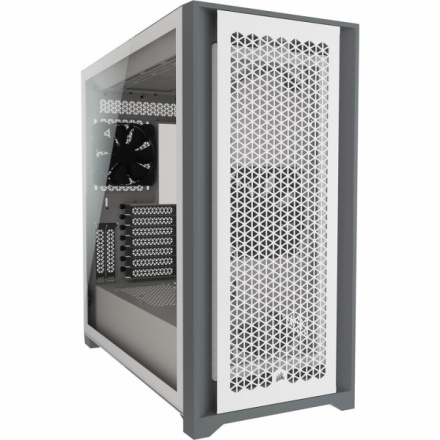 CORSAIR 5000D Airflow TG mid-tower ATX, bílá, CC-9011211-WW