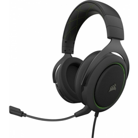 CORSAIR herní headset HS50 PRO Stereo Green, CA-9011216-EU