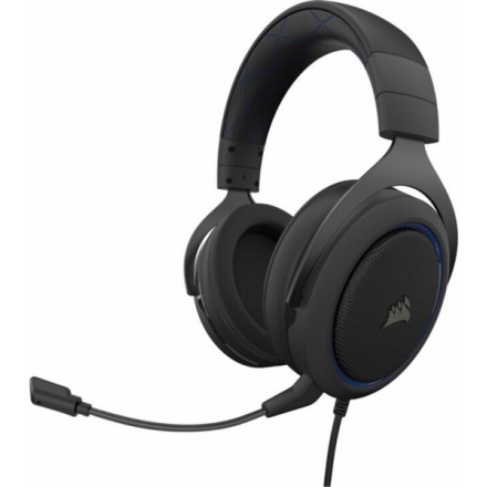 CORSAIR herní headset HS50 PRO Stereo Blue, CA-9011217-EU