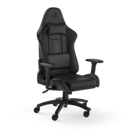 CORSAIR gaming chair TC100 RELAXED Leatherette black, CF-9010050-WW