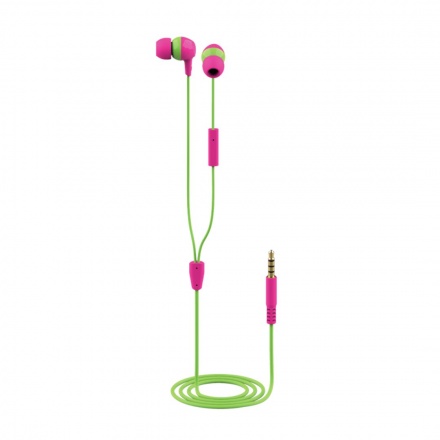 TRUST BUDDI KIDS IN-EAR HEADPHONES PINK, 23420