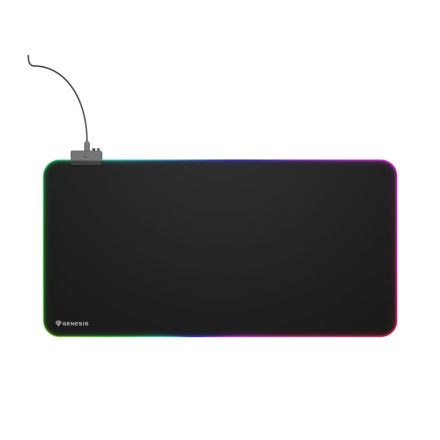 Herní podložka pod myš s RGB podsvícením Genesis BORON 500 XXL, 800x400mm, NPG-2110