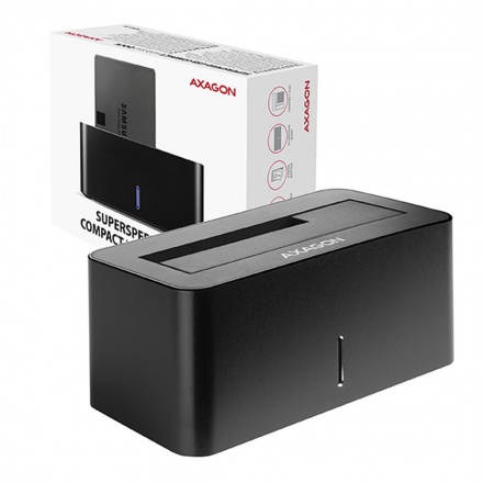 AXAGON ADSA-SN, USB 3.2 Gen1 - SATA 6G, 2.5"/3.5" HDD/SSD dokovací stanice, ADSA-SN