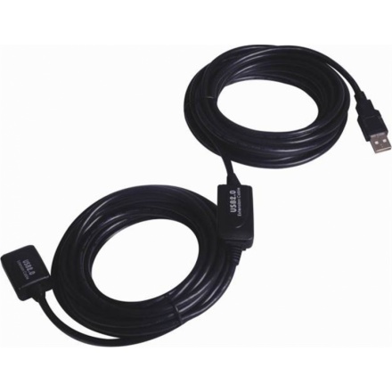 PremiumCord USB 2.0 repeater a prodlužovací kabel A/M-A/F 25m, ku2rep25