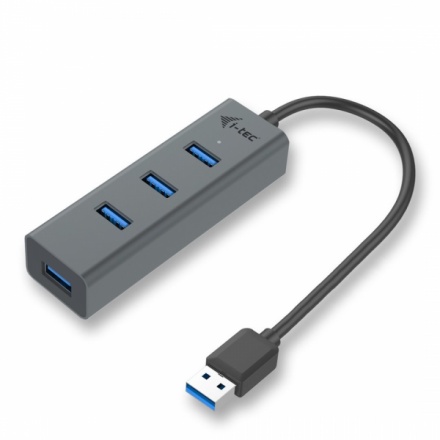 i-tec USB 3.0 Metal pasivní 4 portový HUB, U3HUBMETAL403