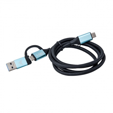 i-tec kabel USB-C na USB-C s integrovanou redukcí na USB-A/3.0, C31USBCACBL