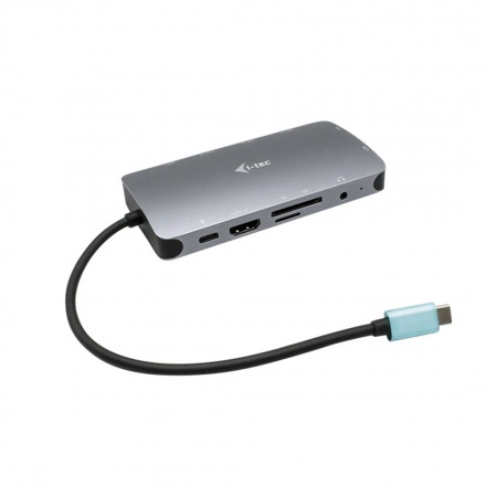 i-tec USB-C Metal Nano Dock HDMI/VGA with LAN, Power Delivery 100 W, C31NANODOCKVGAPD