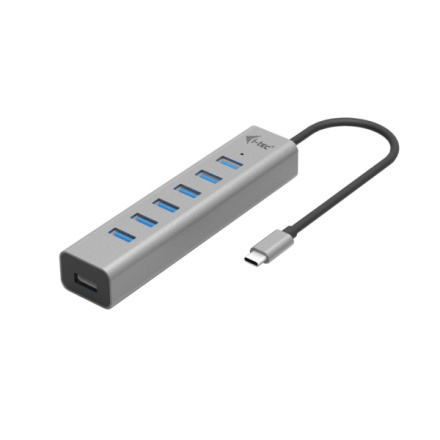 i-tec USB-C Charging Metal HUB 7 Port, C31HUBMETAL703
