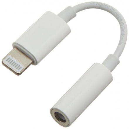 PremiumCord Apple Lightning audio redukční kabel na 3.5 mm stereo jack/female, bílý, kipod51