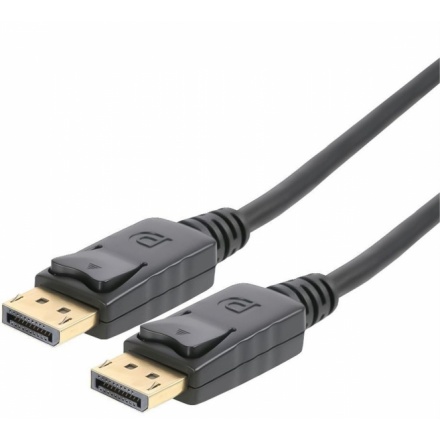 PremiumCord DisplayPort 2.0 přípojný kabel M/M, zlacené konektory, 1,5m, kport9-015