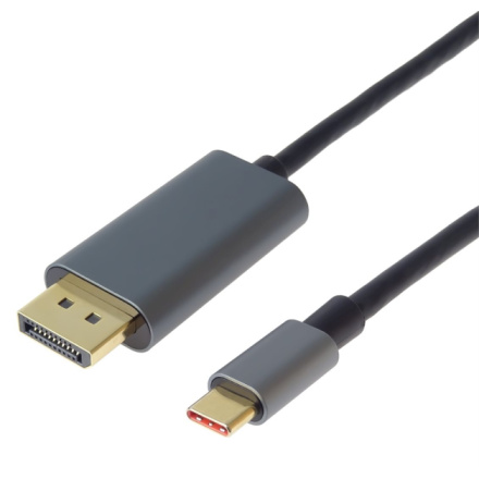 PremiumCord kabel USB-C na DisplayPort DP1.4 8K@60Hz a 4k@120Hz 2m, ku31dp09