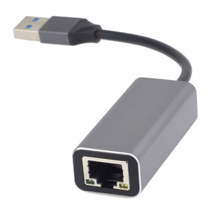 PremiumCord adaptér USB3.0 -> LAN RJ45 ETHERNET 10/100/1000 MBIT Aluminium, kuethernet5