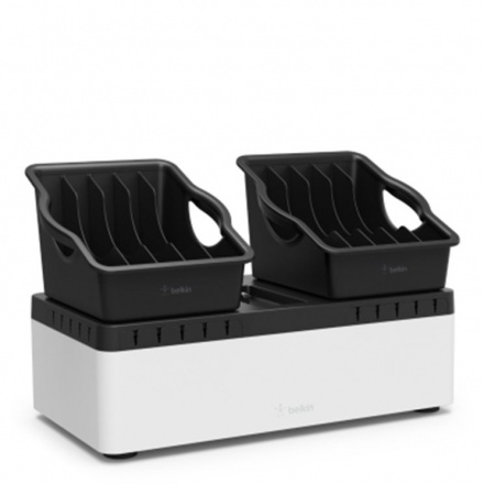 BELKIN Store and Charge Go with Portable Trays (USB Compatible), B2B160vf