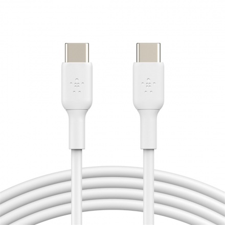 BELKIN kabel USB-C - USB-C, 1m, bílý, CAB003bt1MWH