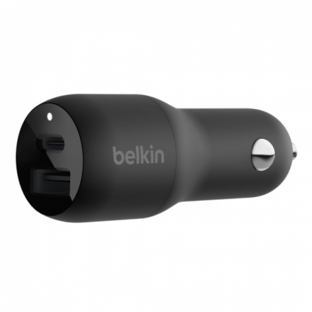 Belkin Duální nabíječka do auta s PPS 37W, CCB004btBK