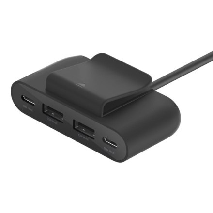 Belkin USB power Extender, 2xC 2xA až 30W, černý, BUZ001bt2MBKB7