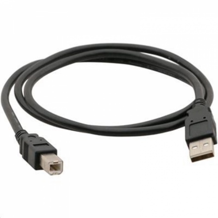 C-TECH USB A-B 1,8m 2.0, černý, CB-USB2AB-18-B