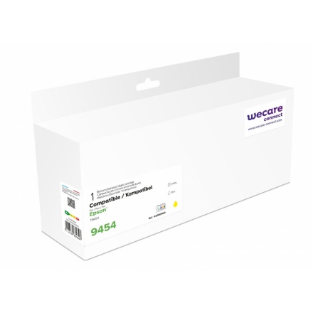 WECARE ARMOR ink kompatibilní s Epson C13T945440, žlutá/yYellow, K20805W4