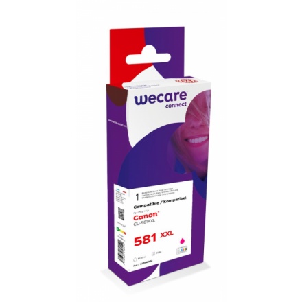 WECARE ARMOR ink kompatibilní s CANON CLi-581XXLM,červená/magenta, K20748W4