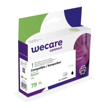 WECARE ARMOR ink kompatibilní s EPSON C13T79014010, černá/black, K20625W4