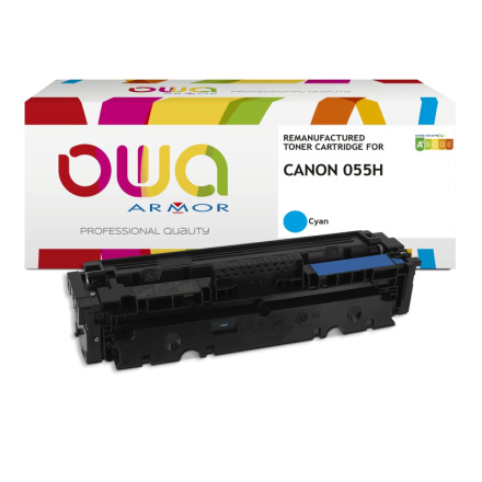 OWA Armor toner kompatibilní s Canon CRG-055H C, 5900st, modrá/cyan, K18833OW