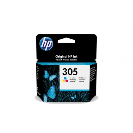 HP 305, 3barevná  inkoustová  kazeta, 3YM60AE, 3YM60AE - originální