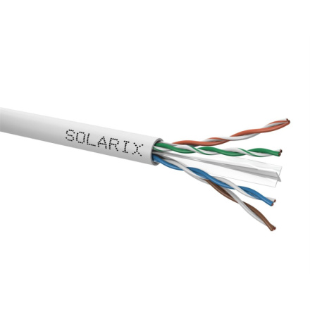 Instalační kabel Solarix CAT6 UTP PVC Eca 100m/box SXKD-6-UTP-PVC, 27724160