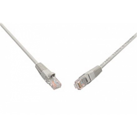 SOLARIX patch kabel CAT6 UTP PVC 3m šedý snag-proof, 28610309