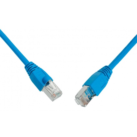 SOLARIX patch kabel CAT6 UTP PVC 2m modrý snag-proof, 28630209