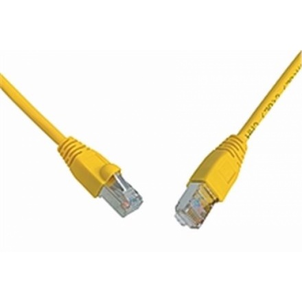 SOLARIX patch kabel CAT5E SFTP PVC 1m žlutý, 28440109
