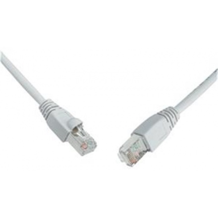 SOLARIX patch kabel CAT6 SFTP PVC 15m šedý snag-proof, 28421509