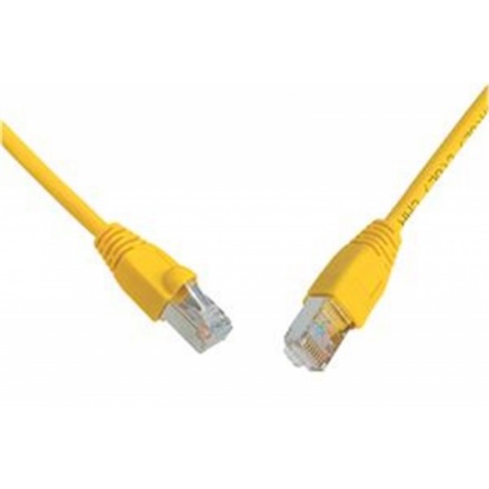SOLARIX patch kabel CAT6 SFTP PVC 3m žlutý, 28740309