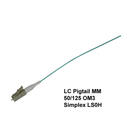 Pigtail Fiber Optic LC 50/125MM,2m,0,9mm OM3, 2128