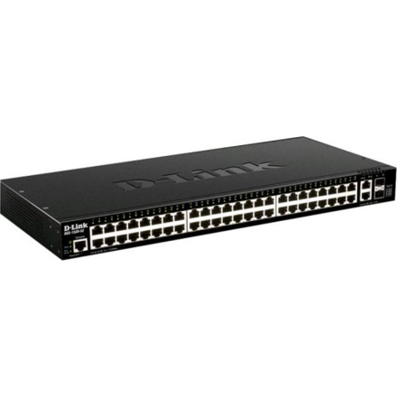 D-Link DGS-1520-52 48 ports GE + 2 10GE ports + 2 SFP+ Smart Managed Switch, DGS-1520-52/E