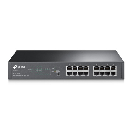 TP-Link TL-SG1016PE 16xGb,(8xPOE+) easy smart rack switch 150W, TL-SG1016PE